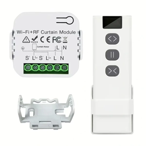 Sistem automatizare rulouri, jaluzele, perdele, draperii   WiFi, Tuya, telecomandă RF