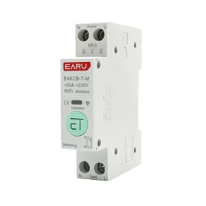 Contor Electric Monofazat WiFi cu Protectie Supratensiune si Monitorizare Consum