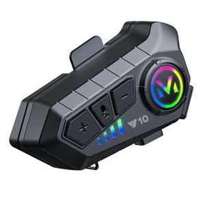 Intercom Bluetooth 5.3 pentru Casca Moto cu Baterie 1000mAh si Autonomie Extinsa