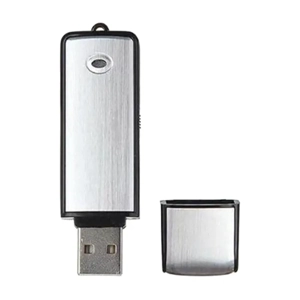 Stick USB   Reportofon Audio Digital 16GB cu Microfon Sensibil si Baterie Reincarcabila   160 Ore In