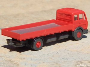 Macheta camion Mercedes-Benz NG 1632 Wiking Germania HO scara 1:87 - imagine 3
