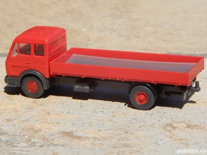 Macheta camion Mercedes-Benz NG 1632 Wiking Germania HO scara 1:87 - imagine 6