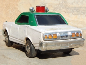 Jucarie Toyota Crown de politie tabla chinezeasca veche - imagine 2