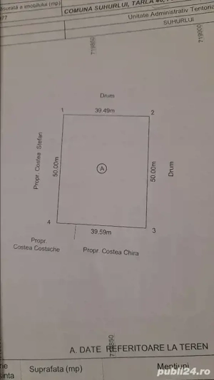 Vind 2 terenuri =Vatra de Casa= 2000 mp2 ,sau  schimb cu Autoturisme  - imagine 2