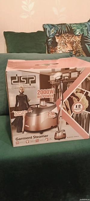 Aparat profesional de calcat cu aburi nou prețul lui de achiziție este de 500 lei prețul de vânzare 