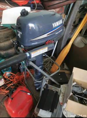 Motor barca yamaha 4 cp 4 timpi nou adus acum Germania 