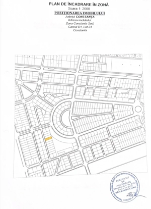 Teren 500 mp   Zona Veterani, Constanța   Ideal pentru construcție