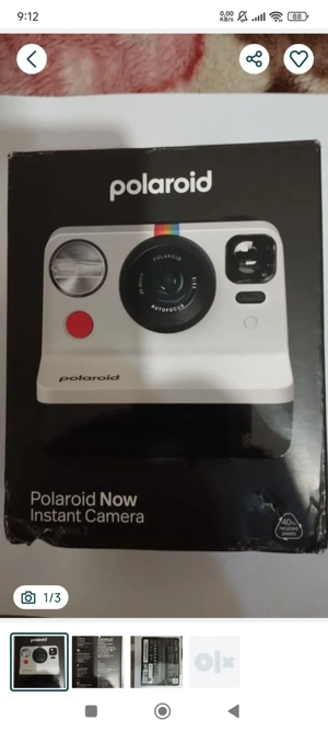 Camera foto instant Polaroid Now Gen 2 