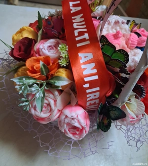 Aranjament floral handemade 