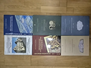 Seria BANCNOTELE ROMANIEI BNR - 5 Volume si Catalogul bancnote monede medalii emise de BNR 1990-2004