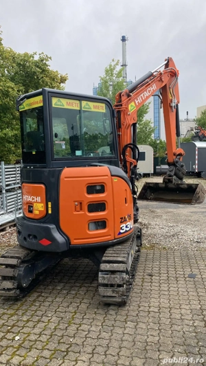 Inchiriez excavator 3,5 tone, transport basculabil