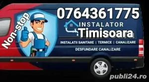 Instalator Sanitare Timișoara Non stop.