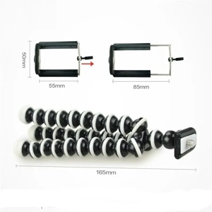 Trepied flexibil cu suport universal pentru telefon, aparat foto și video   Ideal iPhone, Samsung - imagine 3