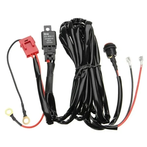 Cablaj Proiectoare LED Auto Moto 12V   Releu 40A, Siguranță 30A, Compatibil LED BAR - imagine 5