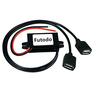 Modul Coborâtor de Tensiune 12V 24V 36V 48V la 5V 3A   Step Down Converter cu USB pentru Cameră Auto