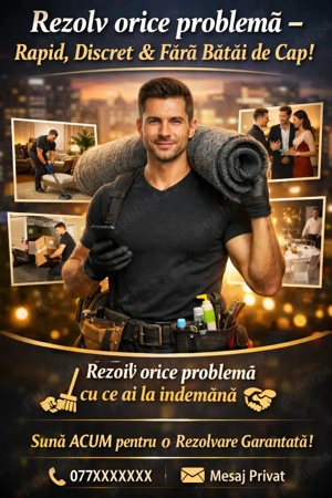 Rezolv orice problemă pentru tine   rapid, discret și fără bătăi de cap