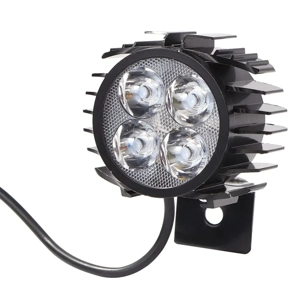 Far LED cu Claxon Integrat pentru Trotinetă și Bicicletă Electrică   12V-72V Puternic și Durabil