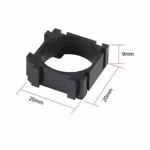 Set 100 Suporturi Modulare pentru Celule Li-Ion 18650   Cleme Fixare Banc Baterii ABS - imagine 5