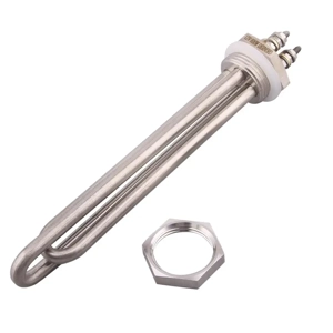 Element rezistenta incalzire apa boiler 12V 24V   Incalzitor electric 300W   600W pt sisteme solare