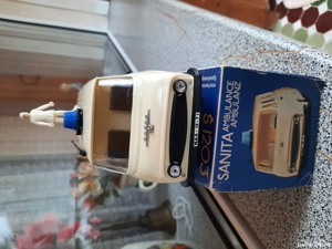 Jucărie veche Skoda Ambulance