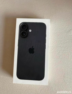 iphone 16 negru 128gb 100% baterie