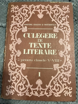 Culegere de texte literare pentru clasele V-VIII - Vasile Teodorescu