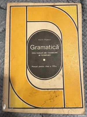 Gramatică, manual pentru clasa a VIII-a - Florin Popescu