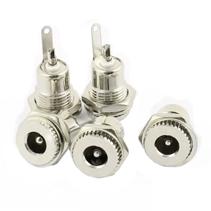 Set 5 bucati   Mufa Alimentare DC 12V 5.5mm x 2.1mm   Conector Mama - imagine 4