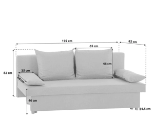 Vand canapea extensibila 