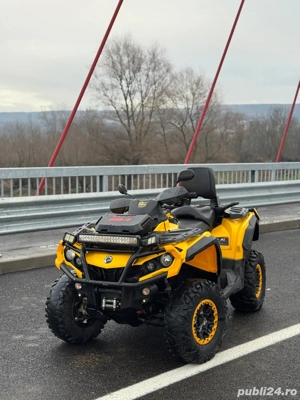 Can Am Bombardier 650 MaX XT, nr negru Poliție