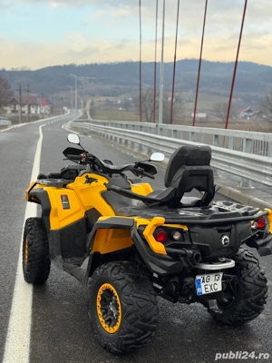 Can Am Bombardier 650 MaX XT, nr negru Poliție - imagine 5