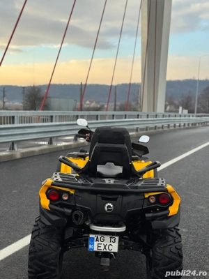 Can Am Bombardier 650 MaX XT, nr negru Poliție - imagine 4