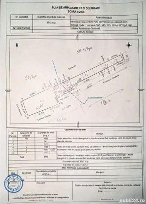 Teren intravila + extravilan sat Vladiceni