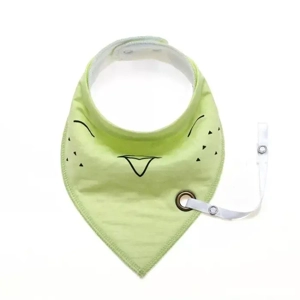 Bavetica bumbac cu snur pentru suzeta sau jucarie. - imagine 4