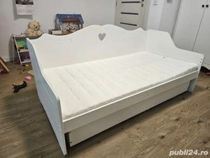 Paturi pt copii albe set