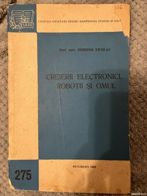 Creierii electronici, robotii si omul - Edmond Nicolau