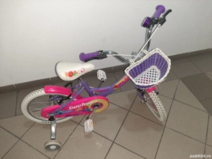 Bicicleta DHS DUCHESS 1602 (roti de 16 inch) ideala pentru fete cu varsta intre 4 si 6 ani. - imagine 3