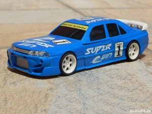 Jucarie masina robot Nissan Skyline GT-R BCNR33 Transformers Buddy L sc 1:32 - imagine 3