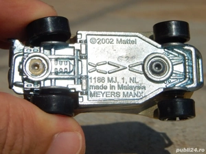 Macheta buggy Volkswagen Meyers Manx 1968 Hot Wheels 2002 - imagine 5