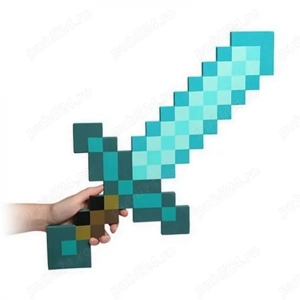 Sabie Minecraft Diamond spuma plastic de vanzare cumparat jucarie pret - imagine 5
