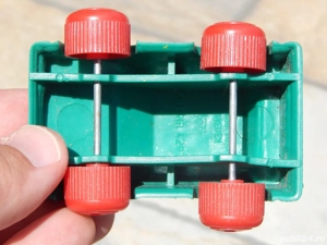 Jucarie Volvo 740 Viking Toys fabricat Suedia cauciuc flexibil - imagine 5