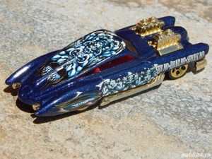 Macheta masina epoca hot rod Evil Twin 2004 scara 1:64 Hot Wheels - imagine 3