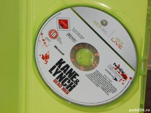 Joc Xbox DVD Kane & Lynch Dead Men cu ambalaj original - imagine 4
