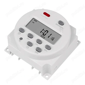 RELEU programator temporizare TIMP digital 12V TEMPORIZATOR electronic cu display - imagine 5