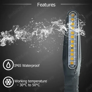 SEMNALIZARE MOTO dinamica semnalizatoare MOTOCICLETA scuter cu LED secventiala semnalizari ATV - imagine 5