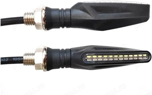 SEMNALIZARE MOTO dinamica semnalizatoare MOTOCICLETA scuter cu LED secventiala semnalizari ATV - imagine 7