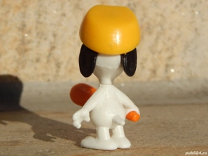 Jucarie figurina cainele Snoopy baseball Kinder 1993 - imagine 3