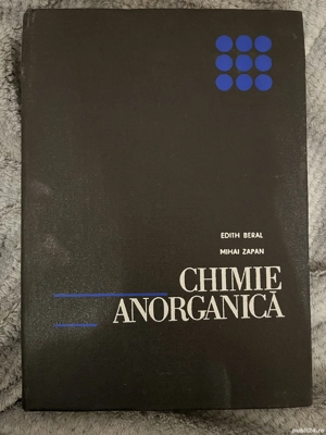 Chimie anorganic  - Edith Beral, Mihai Zapan