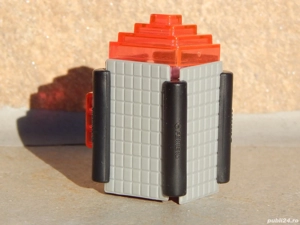 Jucarie bloc de sticla zgarie-nori colectia Kinder 1995 - imagine 3