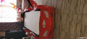 Pat de copii tip mașinuța